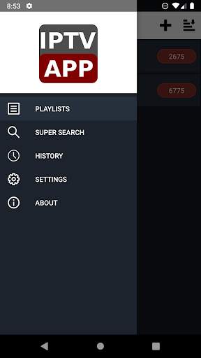 IPTV APP screenshot 1