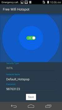 Mobile Portable WiFi hotspot screenshot 2