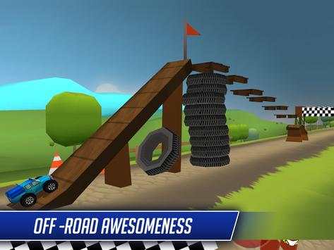 Monster Car Stunts Racing screenshot 2