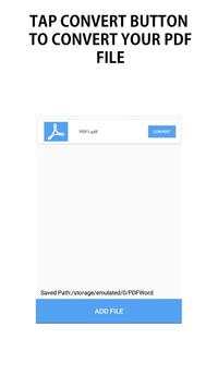 PDF To Word Converter screenshot 1