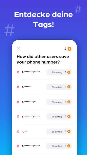 Caller ID: Tags  screenshot 2