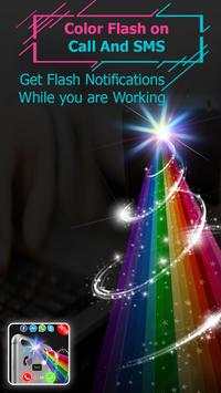 Brightest Color Flashlight: Flash Alert, LED light screenshot 4