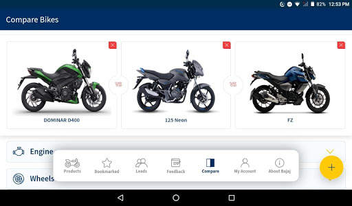 Bajaj Showroom App screenshot 1