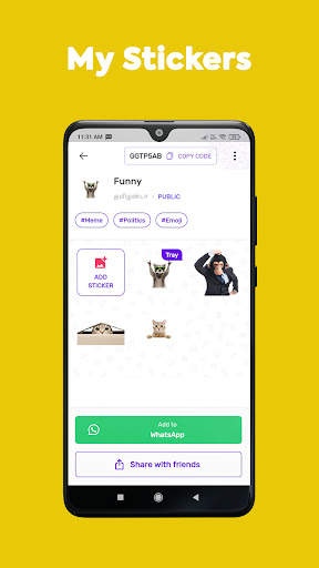 Tamilanda WhatsApp Stickers screenshot 6