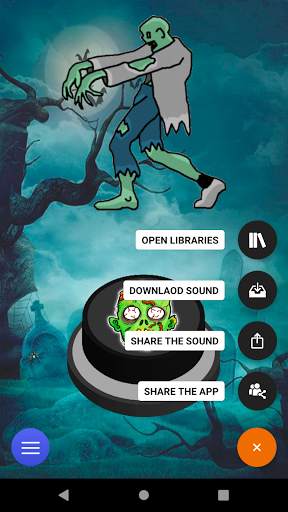 Zombie 🧟 Button | Halloween Joke Sound screenshot 7