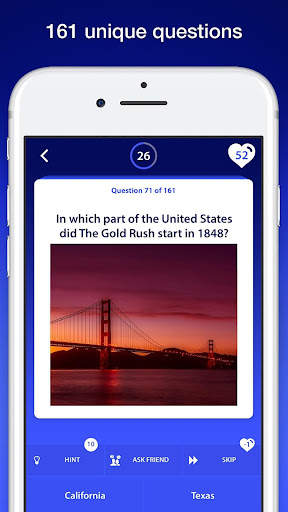 US History Quiz screenshot 2
