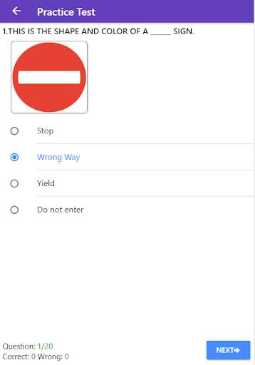 Practice Test USA & Road Signs screenshot 17