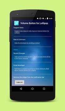 Volume Button for Lollipop screenshot 3