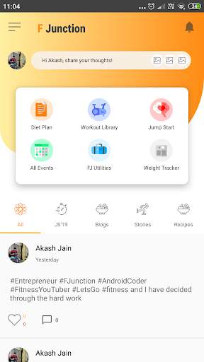 FJunction - Fitness at its holistic best screenshot 1
