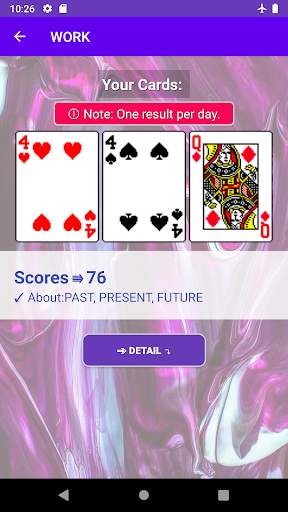 Fortune Telling from Playing Cards 5 تصوير الشاشة