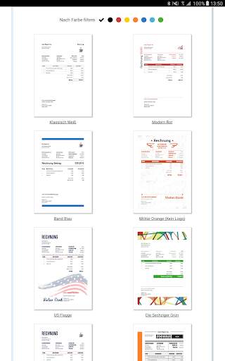 100 freie PDF Vorlagen screenshot 18