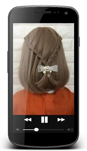 Short Hairstyles - Video Step By Step Offline screenshot 1