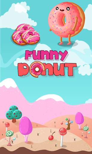 Bubbles shooter game Funny Donut screenshot 1