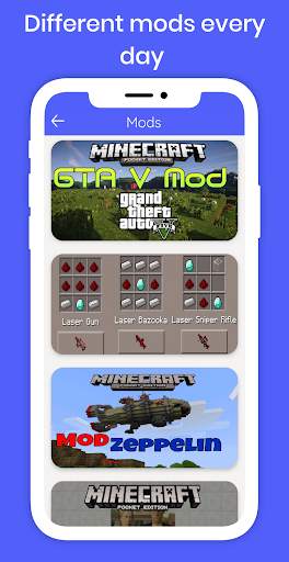 Addons, maps and mods mcpe screenshot 2