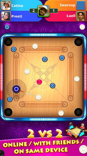 World Of Carrom :3D Board Game screenshot 2