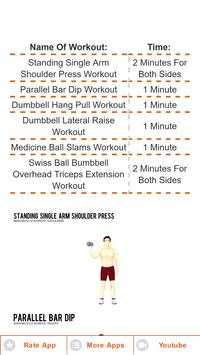 Gym Shoulder And Triceps Challenge App screenshot 4