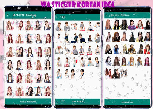 WA Sticker Cute Korean Idol for WAStickerApps screenshot 5