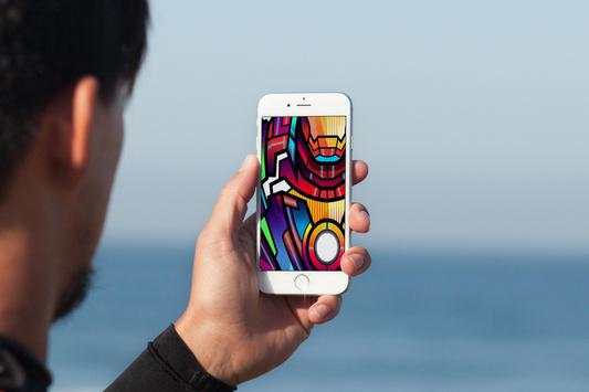 Iron Man HD Wallpaper 1 تصوير الشاشة