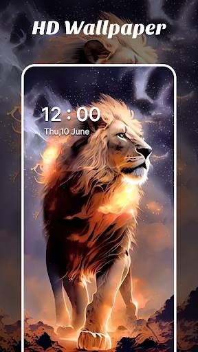 Lion King HD 4K Wallpaper screenshot 5