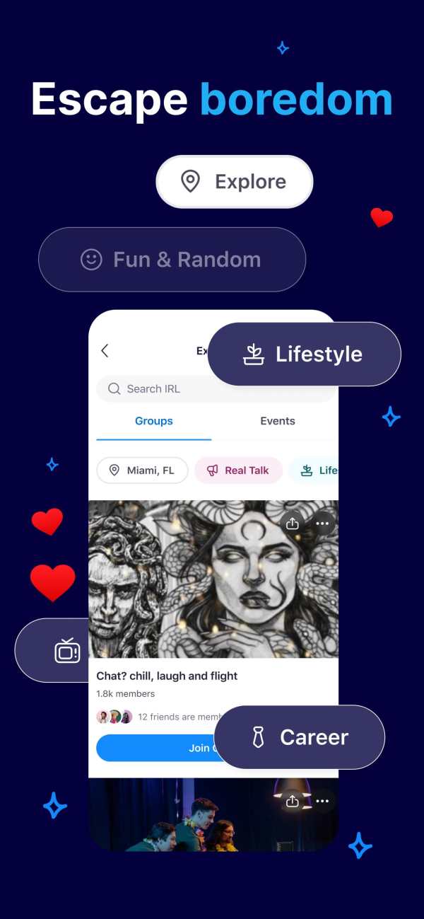 IRL - Social Messenger screenshot 3