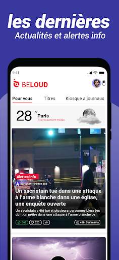 Beloud: Actualités & Opinions screenshot 4