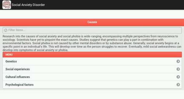 Social Anxiety Disorder screenshot 3