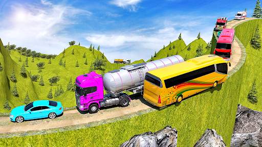 Dangerous Bus Driving Bus Game screenshot 4
