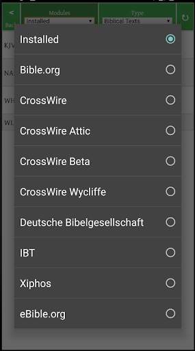Bishop: The SWORD Project for Android screenshot 6