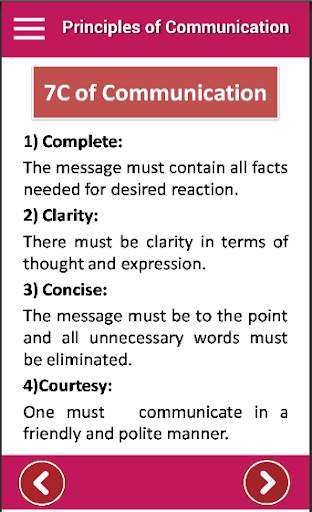 Principles of Communication - Student Notes App screenshot 2