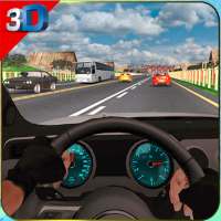 Highway Traffic Car Rider - Racing logo