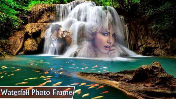 Waterfall Photo Collage -Blend Photo screenshot 1