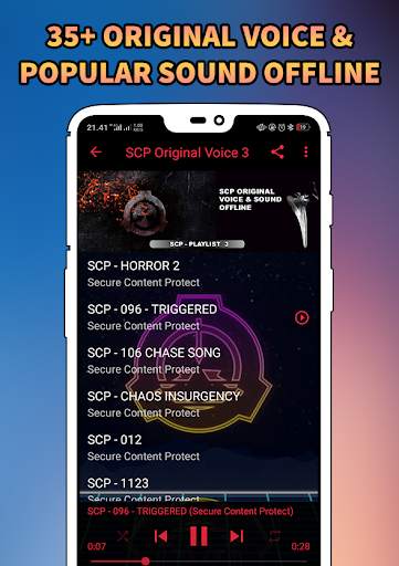 SCP Original Voice Offline screenshot 6