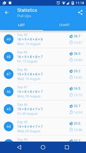 Bodyweight Workout at Home screenshot 7