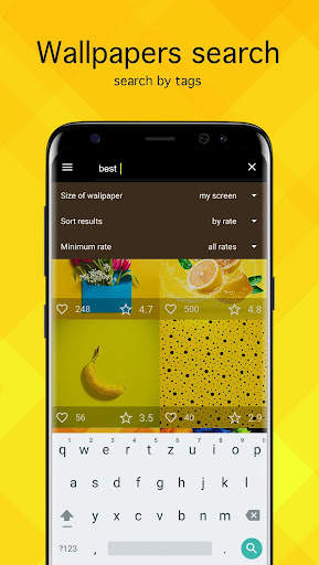 Yellow Wallpapers 4K screenshot 2