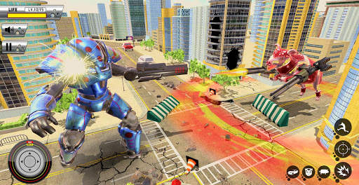 Pig Robot Car Transform - Robot Transforming Games screenshot 3