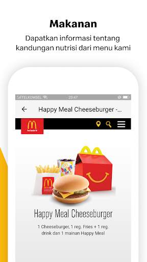 Aplikasi McDonald's screenshot 6