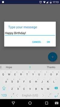 Quick Text for Messenger screenshot 1
