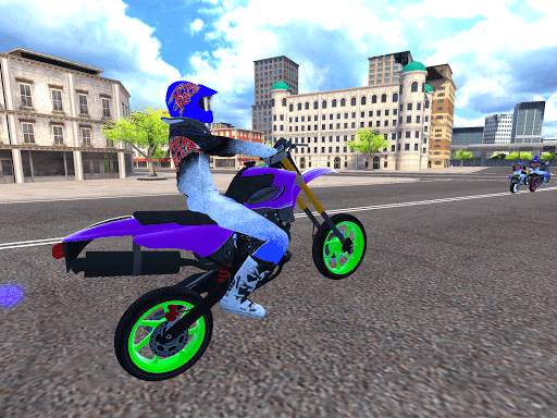 Motorbike Driving Traffic Game screenshot 5