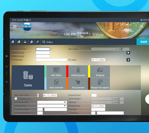 Liquid UI Client for SAP screenshot 13