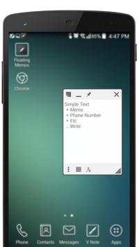 Floating Memos screenshot 1