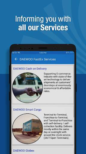Daewoo FastEx screenshot 4