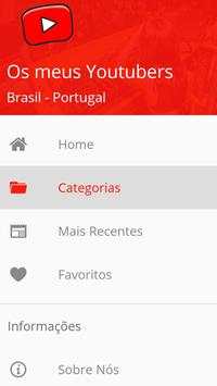 Os meus Youtubers screenshot 1