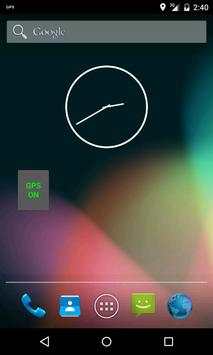 GPS Lock Widget screenshot 2
