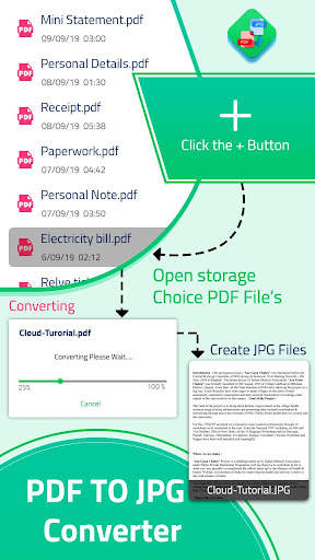 PDF to JPG Converter - Image Converter screenshot 1