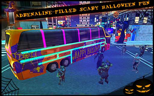 Halloween Bus Kota Simulator screenshot 5