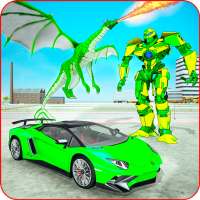 Flying Fire Dragon Robot Transform - Flying Dragon logo