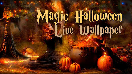 Magic Halloween Free Live Wallpaper screenshot 1