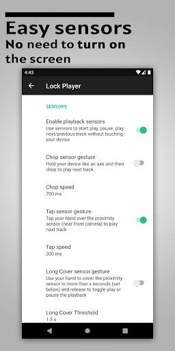 Lock Screen Music Player 3 تصوير الشاشة