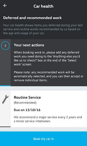 My Volkswagen screenshot 4