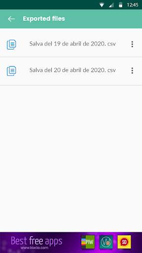 Exportar contactos para WhatsApp screenshot 3